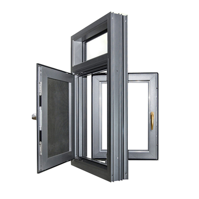 acheter Écran pliable supérieur insonorisé personnalisé fenêtres en aluminium moderne online manufacture