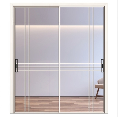 acheter Porte coulissante en verre en aluminium à 10 couches d'étanchéité personnalisable avec une largeur de cadre de fenêtre de 70 mm online manufacture