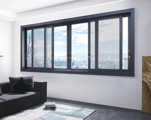 acheter Balcon fenêtres coulissantes en aluminium à ouverture horizontale et conception personnalisée online manufacture