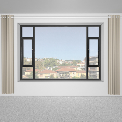 acheter Projet de logement Alliage d'aluminium Casement de pont cassé Fenêtres avec écran pliant online manufacture