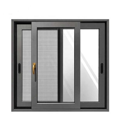 acheter Fenêtre coulissante en aluminium standard australien avec moustiquaire de conception moderne online manufacture