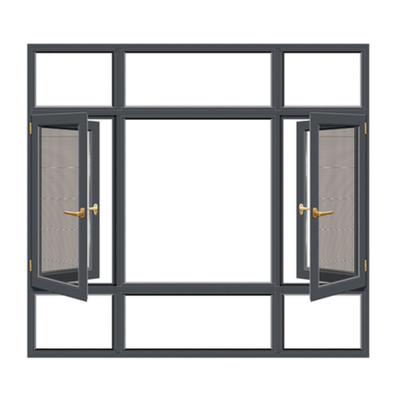 acheter Conception simple de style européen en aluminium commercial vitraux imperméables pour chambre à coucher online manufacture