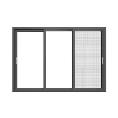 acheter Fenêtres coulissantes en verre d'aluminium passif imperméable à l'eau avec résistance à la pression du vent de niveau 9 online manufacture