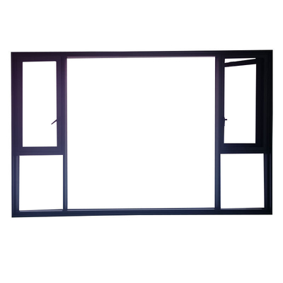 acheter Fenêtres en aluminium à casement thermique à conception traditionnelle avec style swing ouvert online manufacture