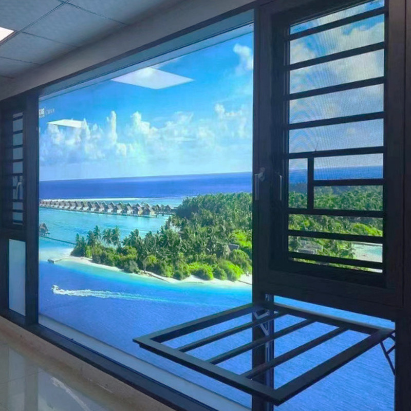 fenêtres isolées en aluminium pour chambre de villa conçues par des experts