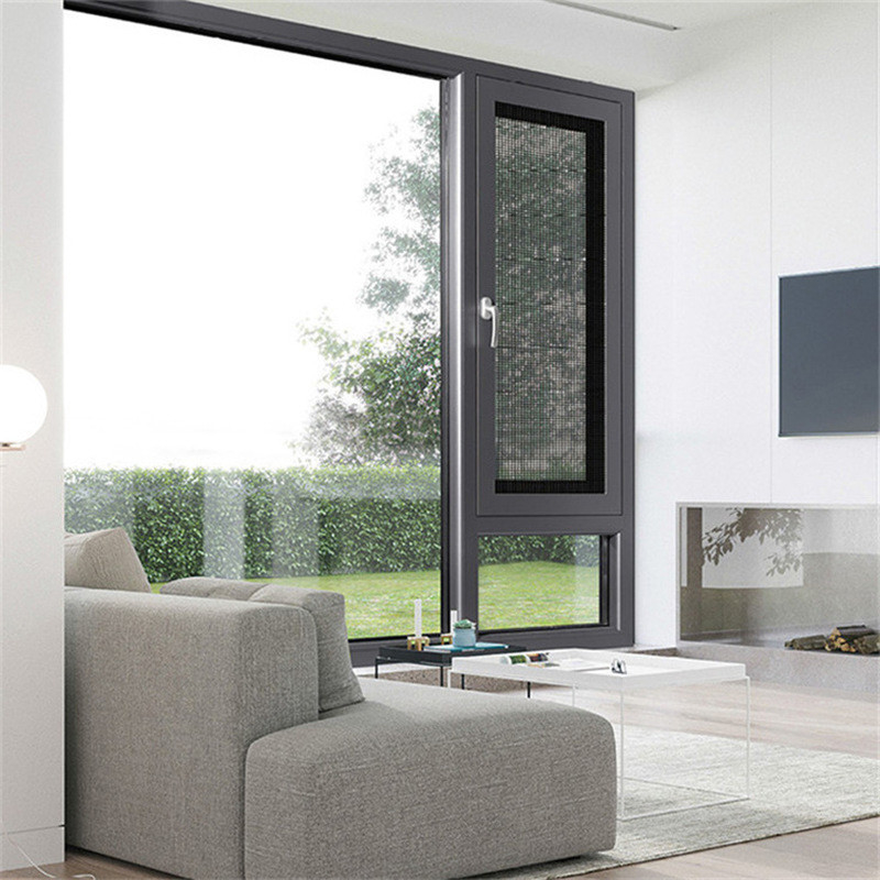Fenêtres intelligentes avec cadre en alliage d'aluminium et coefficient d'isolation thermique K ≤2.0