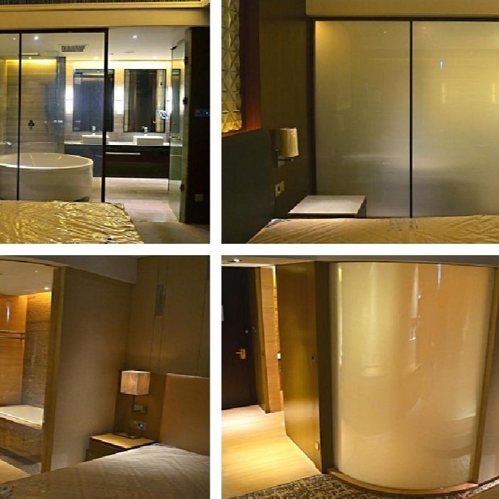 Film de verre électrique commutable à 10 couches pour fenêtres et portes coulissantes en aluminium