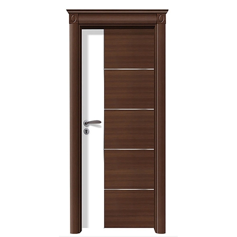 70mm Largeur Derniers modèles Images Panneau intérieur Chambre UPVC PVC portes encastrées