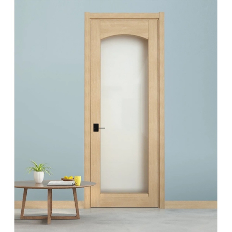 Chambre en acier inoxydable UPVC PVC Porte de coffrage pour un intérieur moderne simple