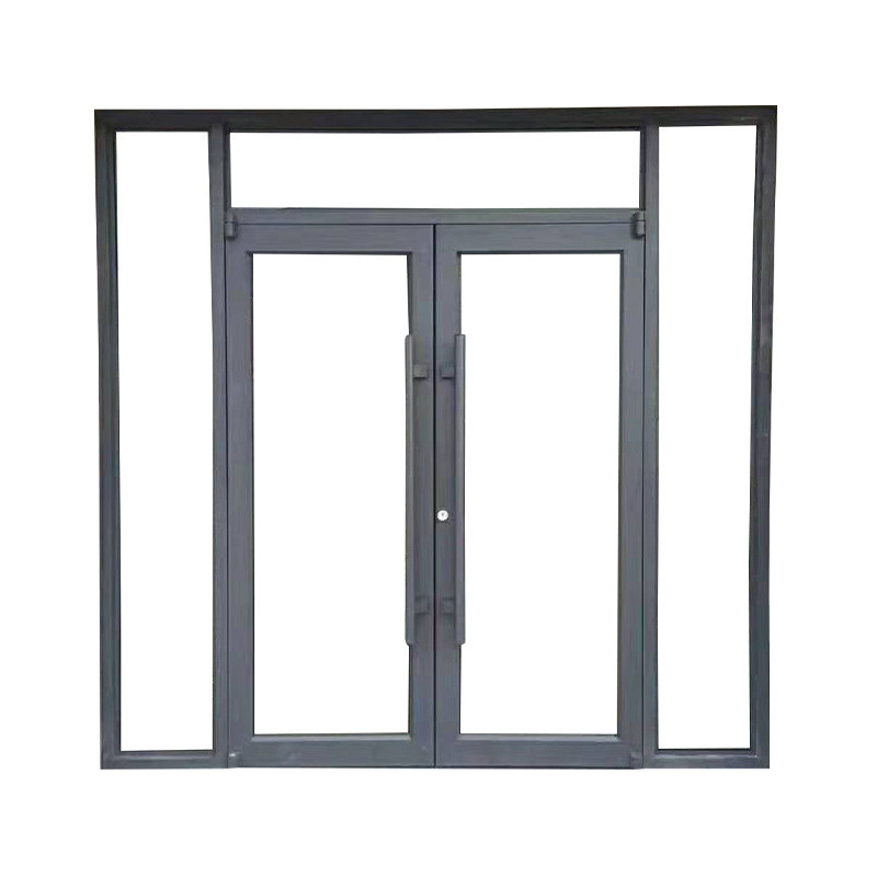 Moderne de conception en aluminium cadre insonorisé porte de ressort pour pousser et tirer méthode d'ouverture