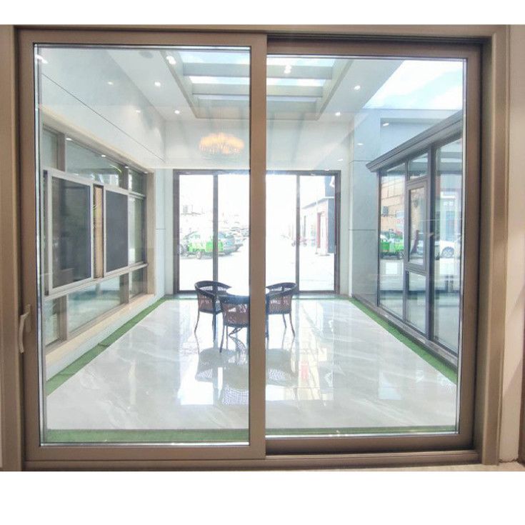 Portes coulissantes et porte coulissante en aluminium