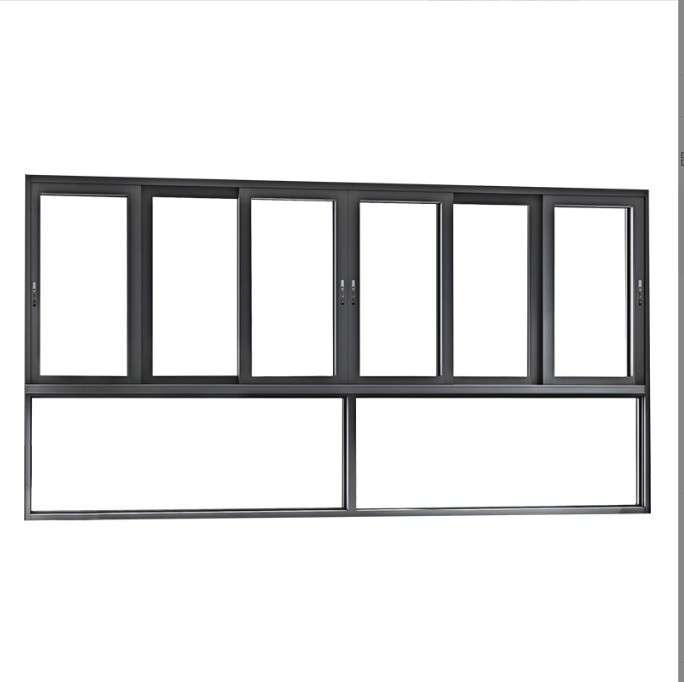 R D Conception de rideaux suspendus fenêtres en aluminium pour véranda coulissante / inclinaison et ouverture de virage