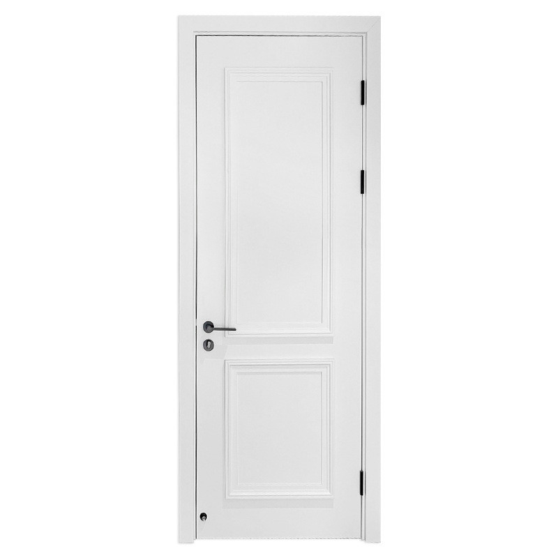 Style de design moderne 1,4 mm épaisseur de paroi en aluminium porte de maison en UPVC avec rupture thermique