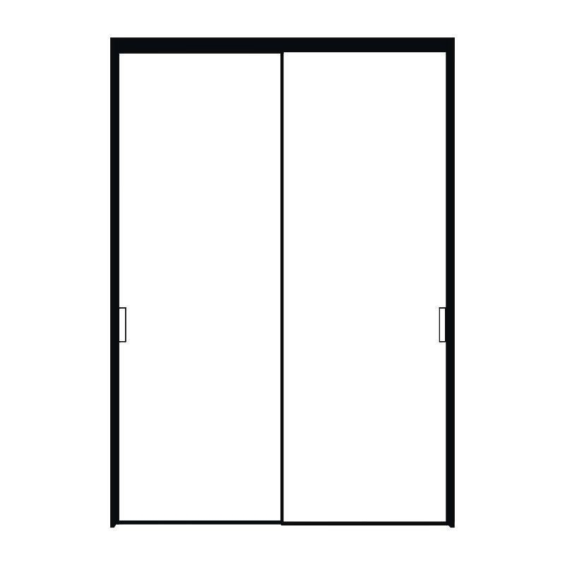 Développement de produits Porte élévatrice et porte coulissante en aluminium avec coefficient d'isolation acoustique de 35 dB