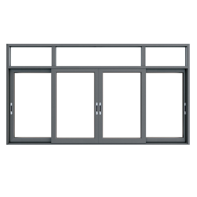 fenêtres coulissantes de maison passive en aluminium conçues sur mesure pour la conception et la R & D de fenêtres
