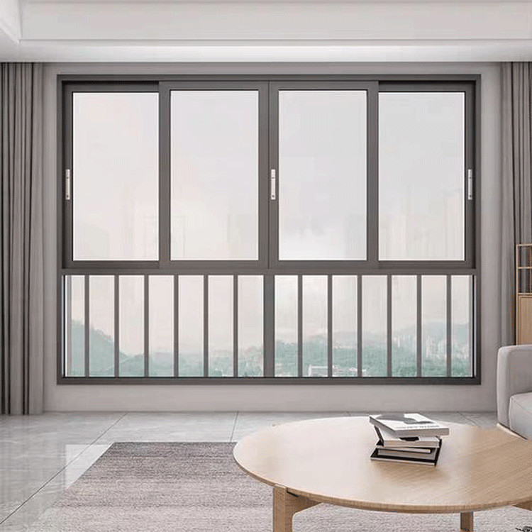 fenêtres coulissantes de maison passive en aluminium conçues sur mesure pour la conception et la R & D de fenêtres