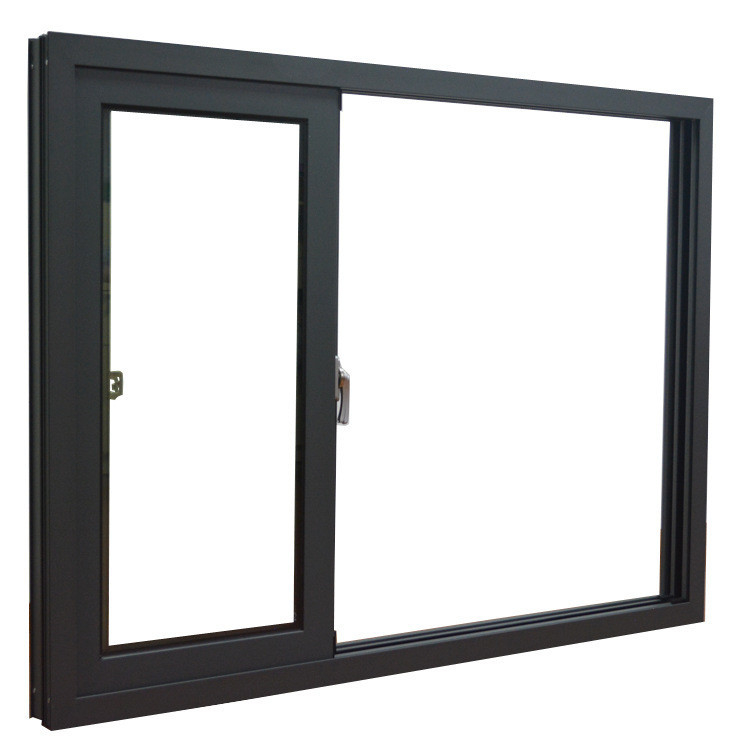 Installation de production avancée 8 voies d'étanchéité aluminium vitres coulissantes avec et teinte noire