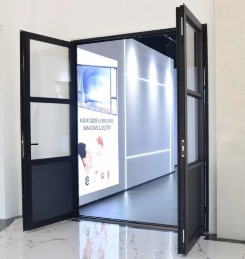 Porte à coque en alliage d'aluminium imperméable à l'eau avec 10 couches de scellement