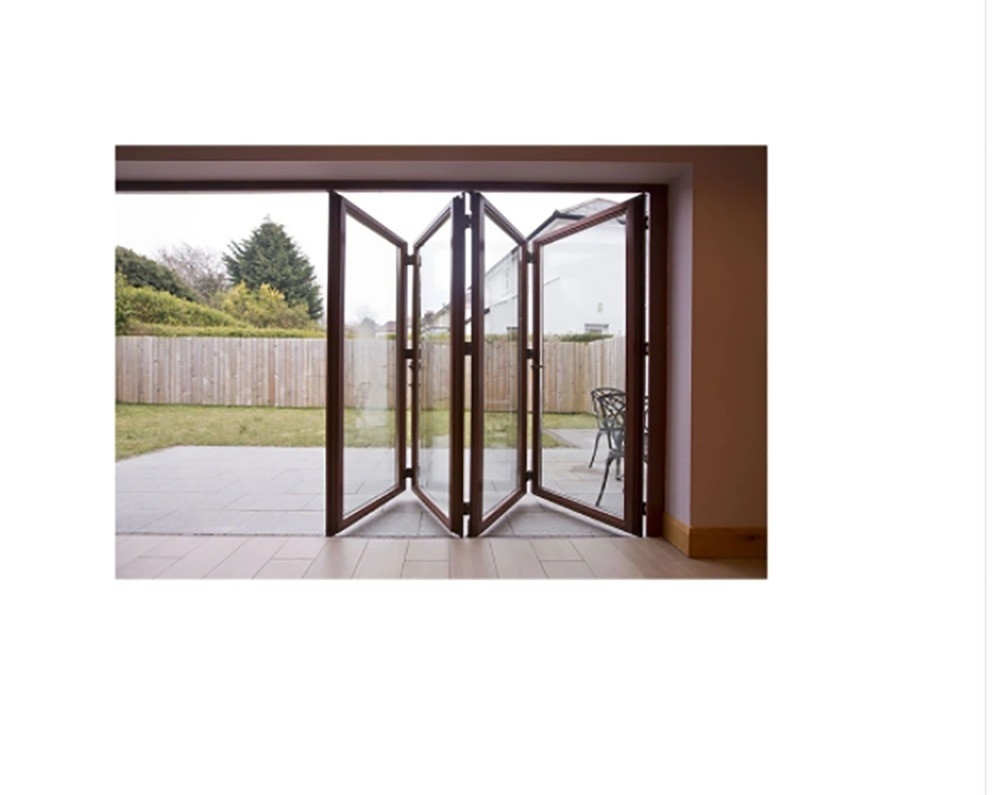 PANELLE 6 Porte coulissante en aluminium noir avec coefficient d'isolation thermique K ≤2.1