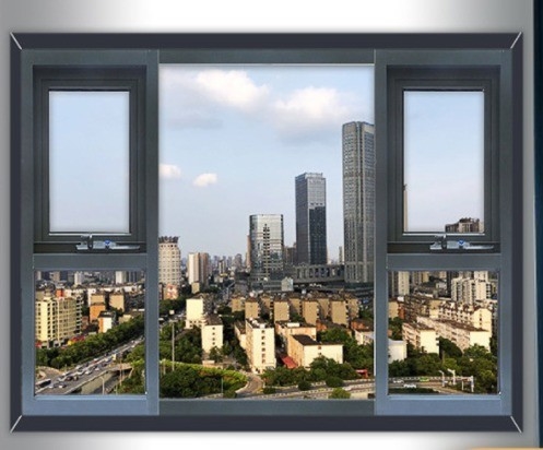 Personnalisez les fenêtres suspendues de type rideau d'aluminium pour les projets de conception originaux