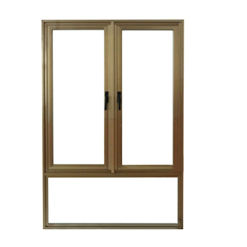 Portes en verre en aluminium à ponts brisés minimalistes pour des solutions de conception personnalisées