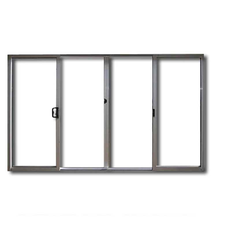 Design personnalisé Porte brisée en aluminium Casement de verre portes avec 1,4 mm d'épaisseur de paroi