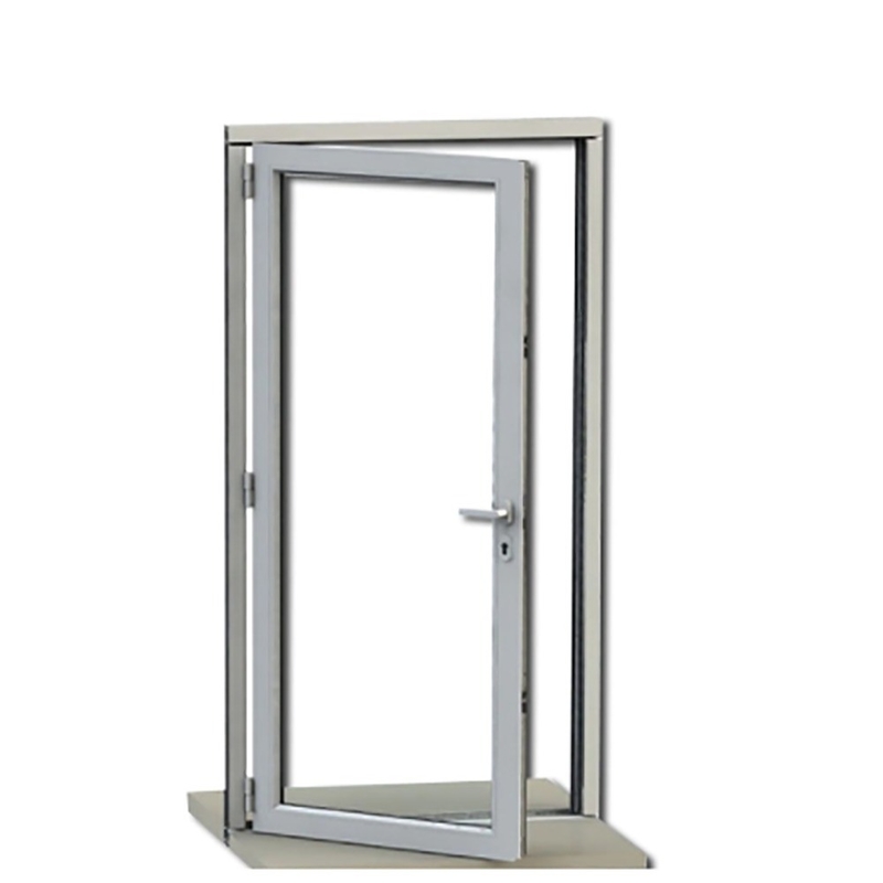 Design personnalisé Porte brisée en aluminium Casement de verre portes avec 1,4 mm d'épaisseur de paroi