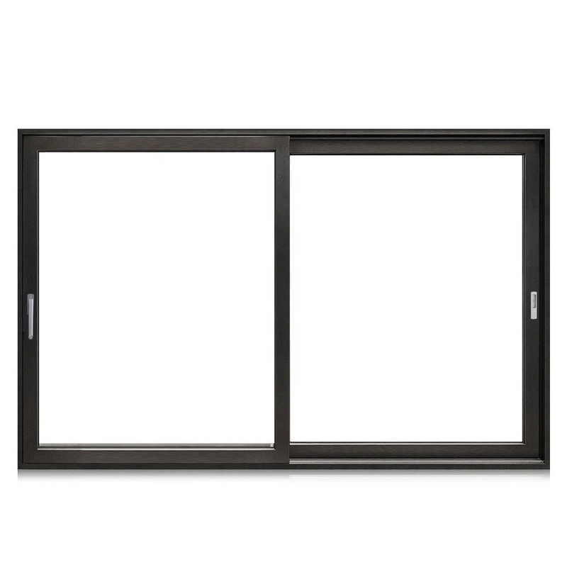 Écran de filetage en acier inoxydable coulissante porte d'ascenseur et porte coulissante en aluminium pour travaux lourds