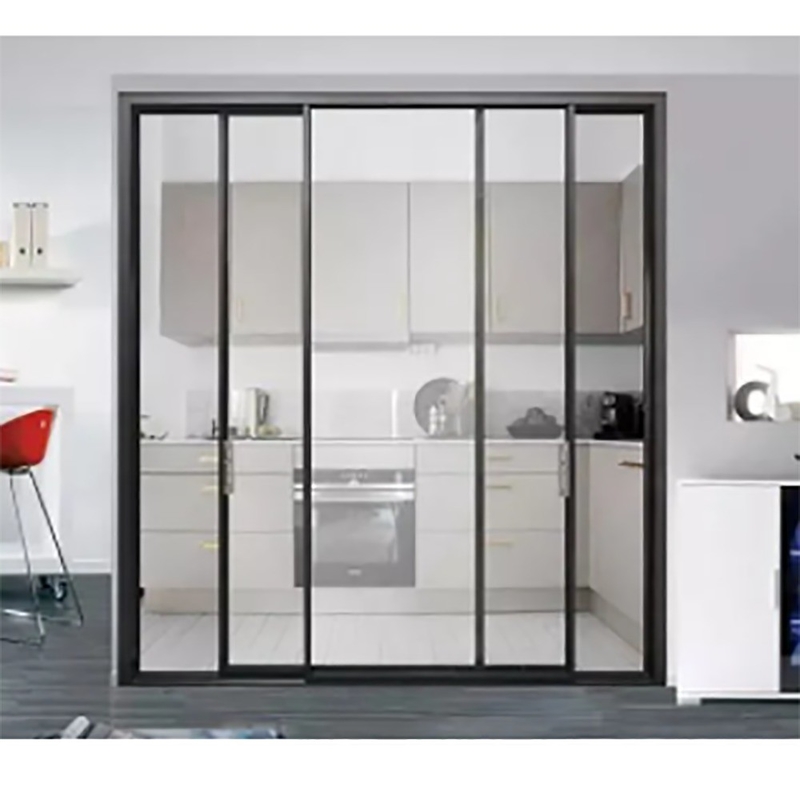 Design minimaliste Porte coulissante double La solution de SKATE pour les bureaux et les espaces résidentiels