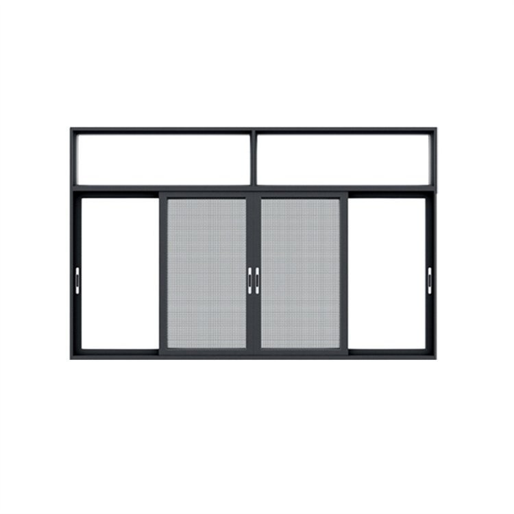 8 voies de conception d'étanchéité moustiquaire pour fenêtres coulissantes en aluminium personnalisées par Window R D