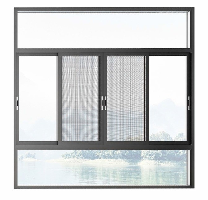 8 voies de conception d'étanchéité moustiquaire pour fenêtres coulissantes en aluminium personnalisées par Window R D