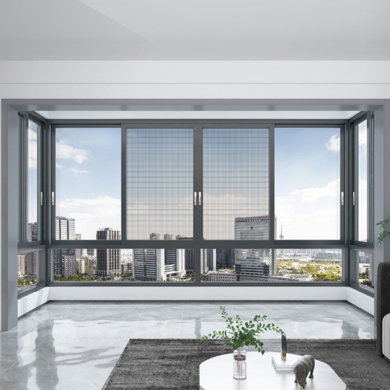 8 voies de conception d'étanchéité moustiquaire pour fenêtres coulissantes en aluminium personnalisées par Window R D