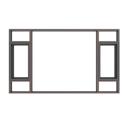 Conception personnalisée fenêtres à carénage horizontal Prix abordables pour les commerces et les résidences
