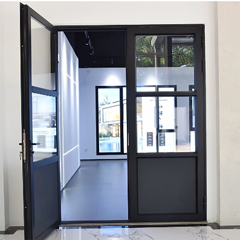 Porte en acier inoxydable à grille personnalisée pour le projet  et R & D