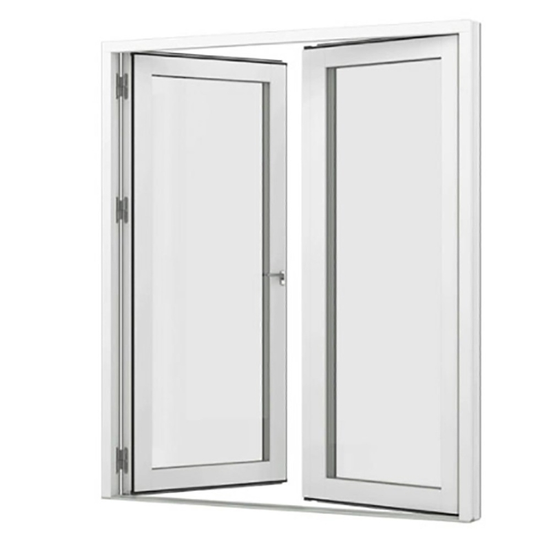 10 Couches d'étanchéité Externe de patinage portes de coffrage thermique françaises avec cadre en aluminium