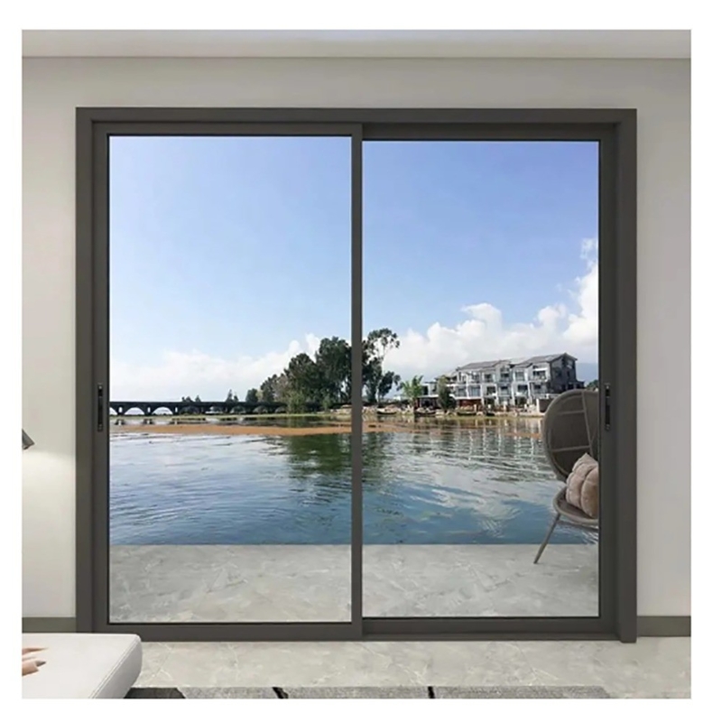 Projets résidentiels doivent avoir des portes en aluminium double pliable avec option de mise à niveau en verre triplex