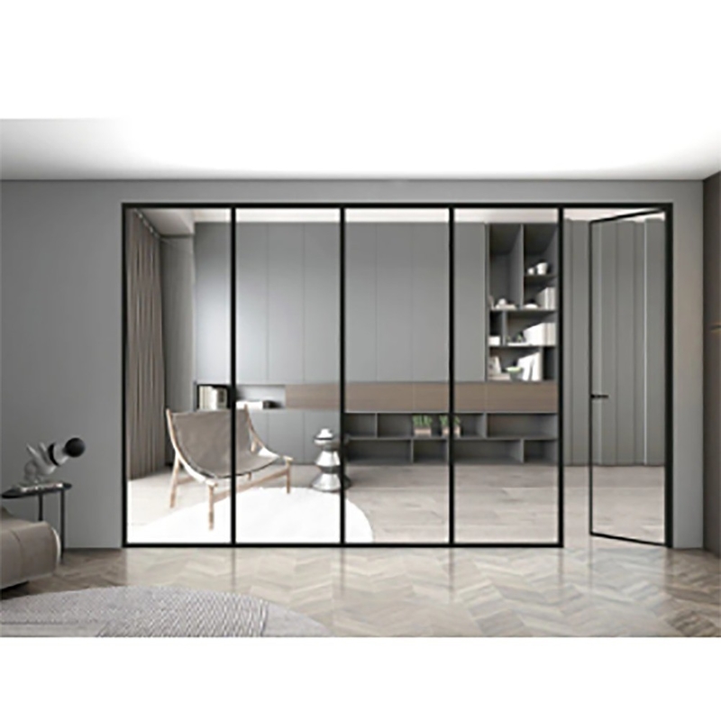 10 couches d'étanchéité Porte de coffrage en alliage d'aluminium fini pour une solution de façade personnalisée