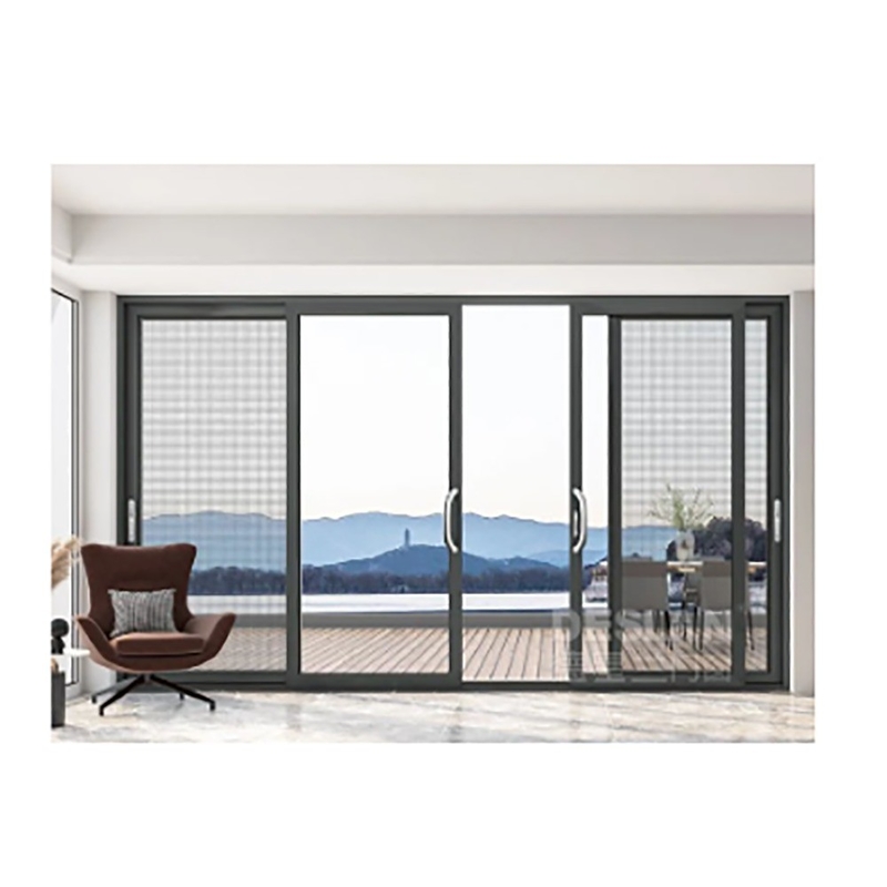 10 couches d'étanchéité Porte de coffrage en alliage d'aluminium fini pour une solution de façade personnalisée