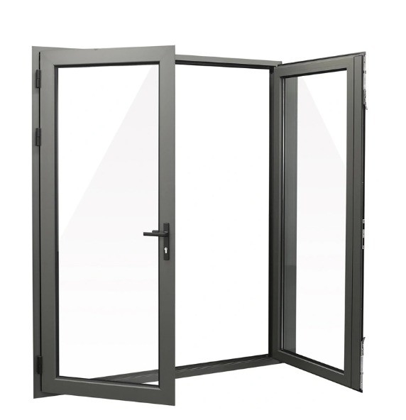 Porte de coffrage en alliage d'aluminium pour appartement d'hôtel