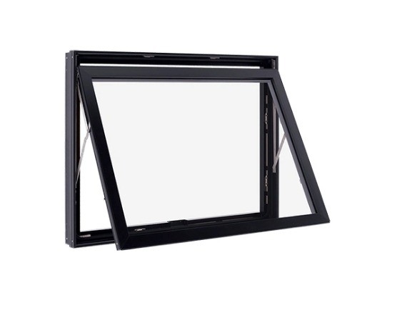 Production personnalisable Écran pliable de rupture thermique de l'aluminium auvent fenêtres pour appartement