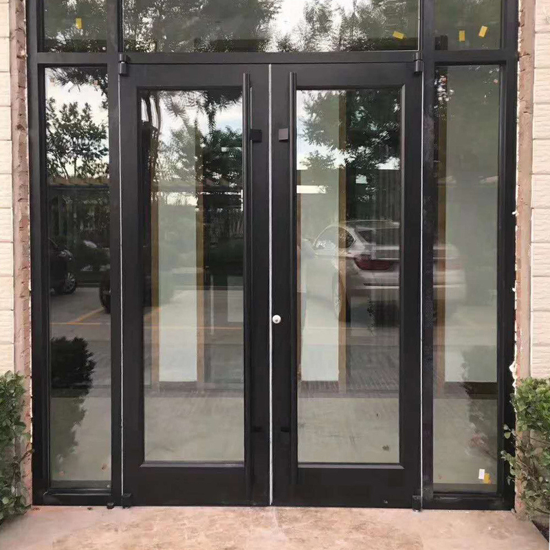 Porte en aluminium avec mur en aluminium de 1,4 mm pour un hôtel de charme