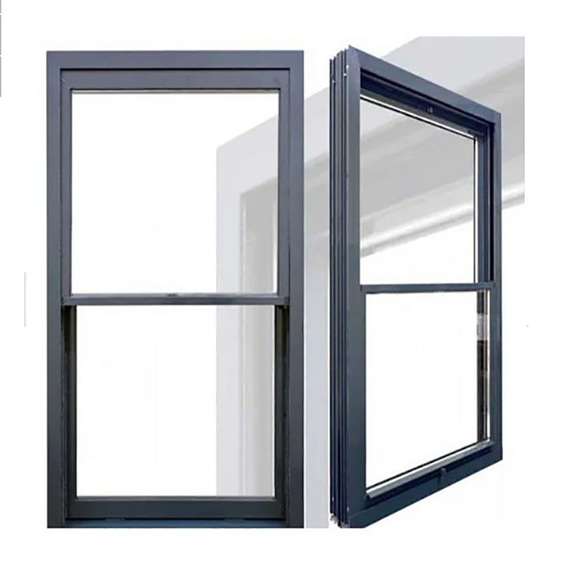 Mode Style fenêtre coulissante en alliage d'aluminium avec ouverture horizontale par R & D