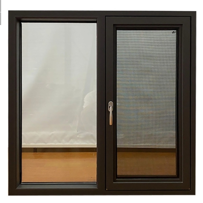 Mode Style fenêtre coulissante en alliage d'aluminium avec ouverture horizontale par R & D