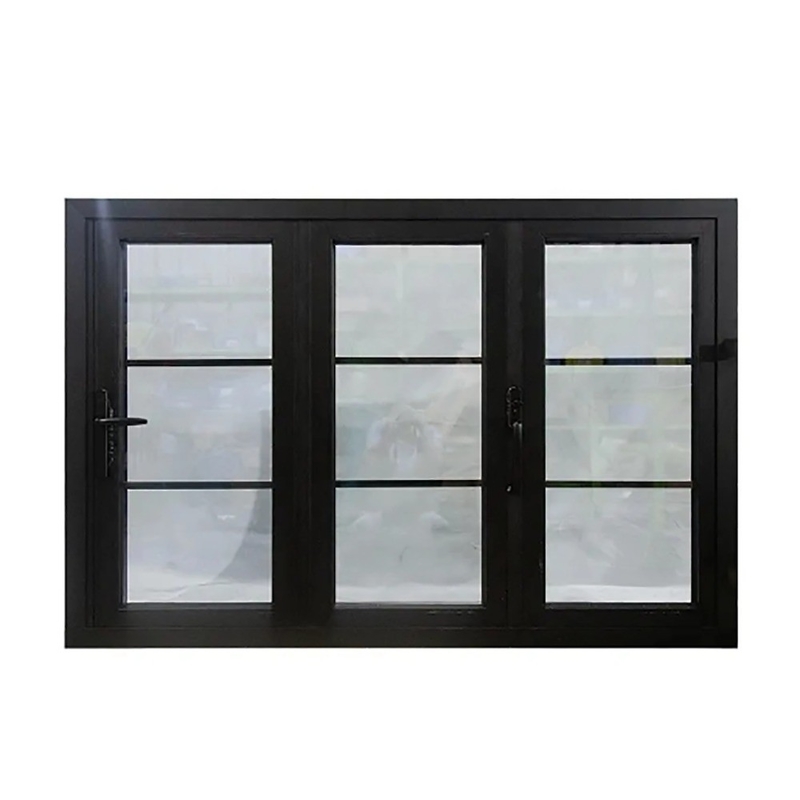 Alloy d'aluminium Bi-Fold fenêtres insonorisées et résistantes à la pression du vent pour les distributeurs