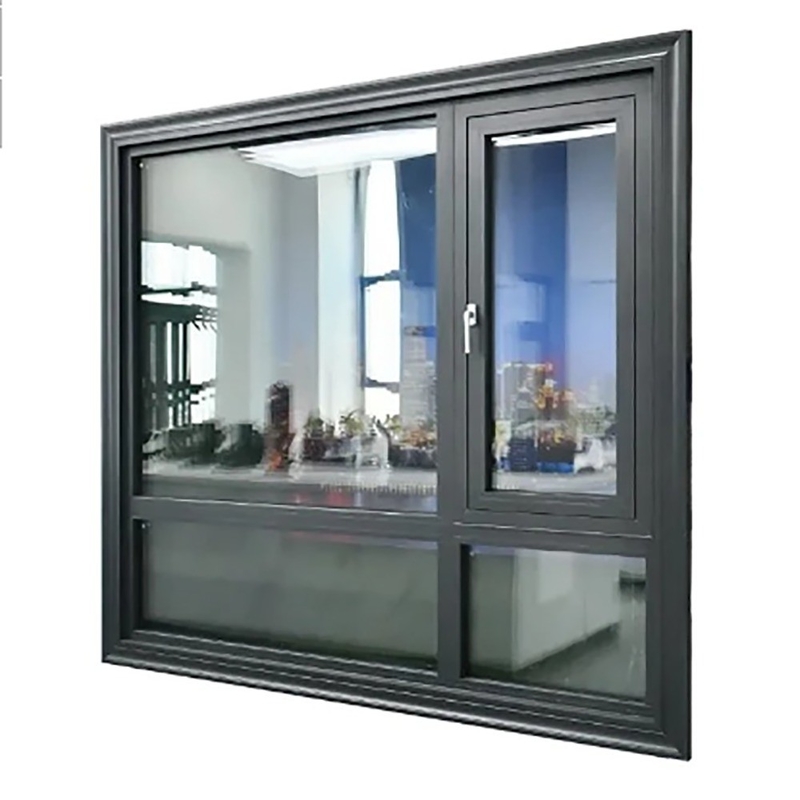 Résistance thermique fenêtres de profilé en aluminium avec écrans pour hôtel de charme