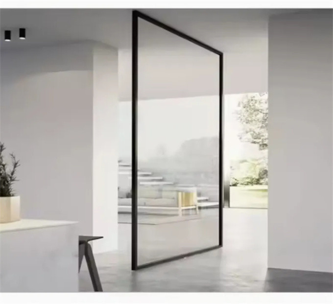 Portes pivotantes de patinage faciles à nettoyer et à entretenir