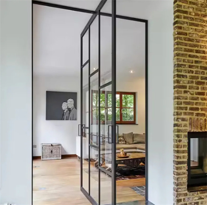 Portes pivotées personnalisées avec isolation acoustique pour les espaces résidentiels et commerciaux