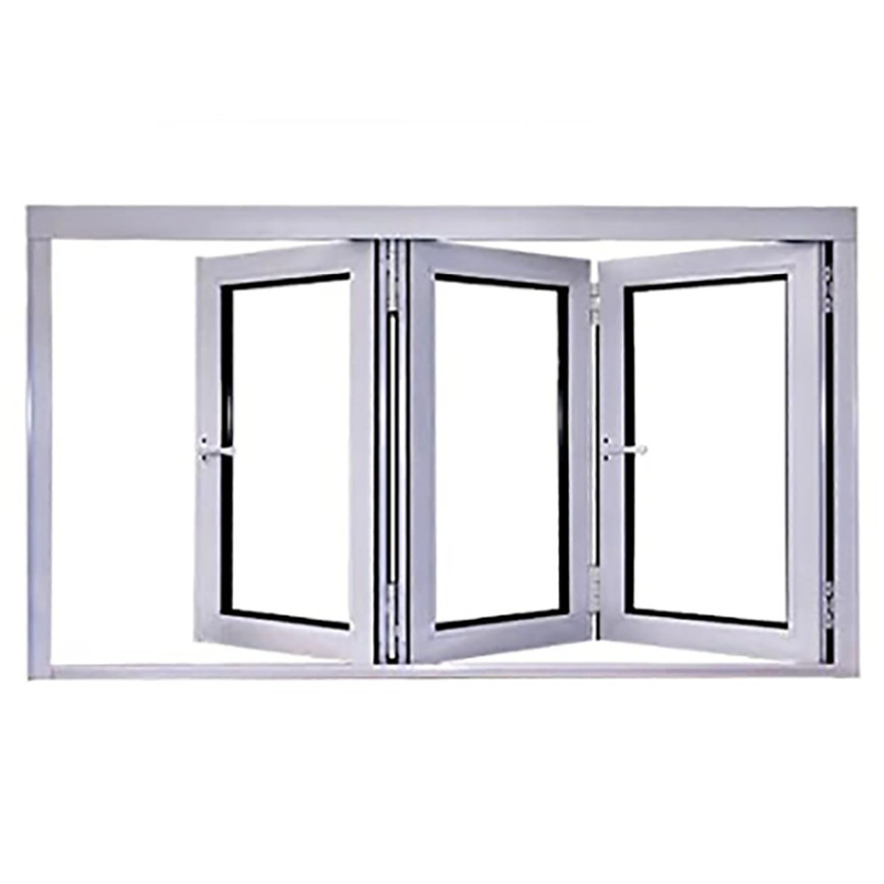 Rideau de louve double aluminium trempé Bi fenêtre pliable pour le logement atelier salle de bains