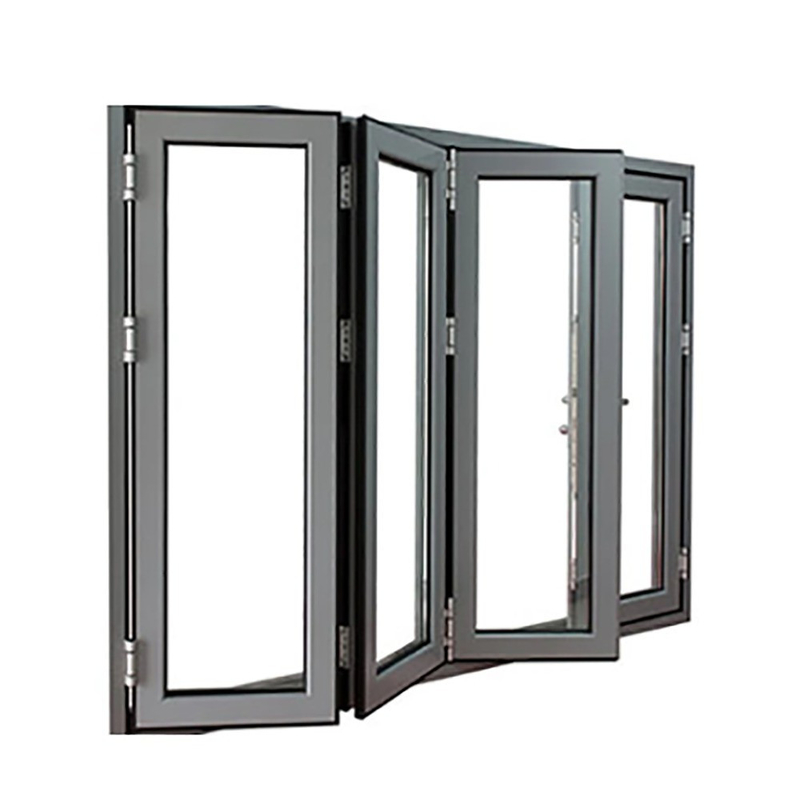 Rideau de louve double aluminium trempé Bi fenêtre pliable pour le logement atelier salle de bains