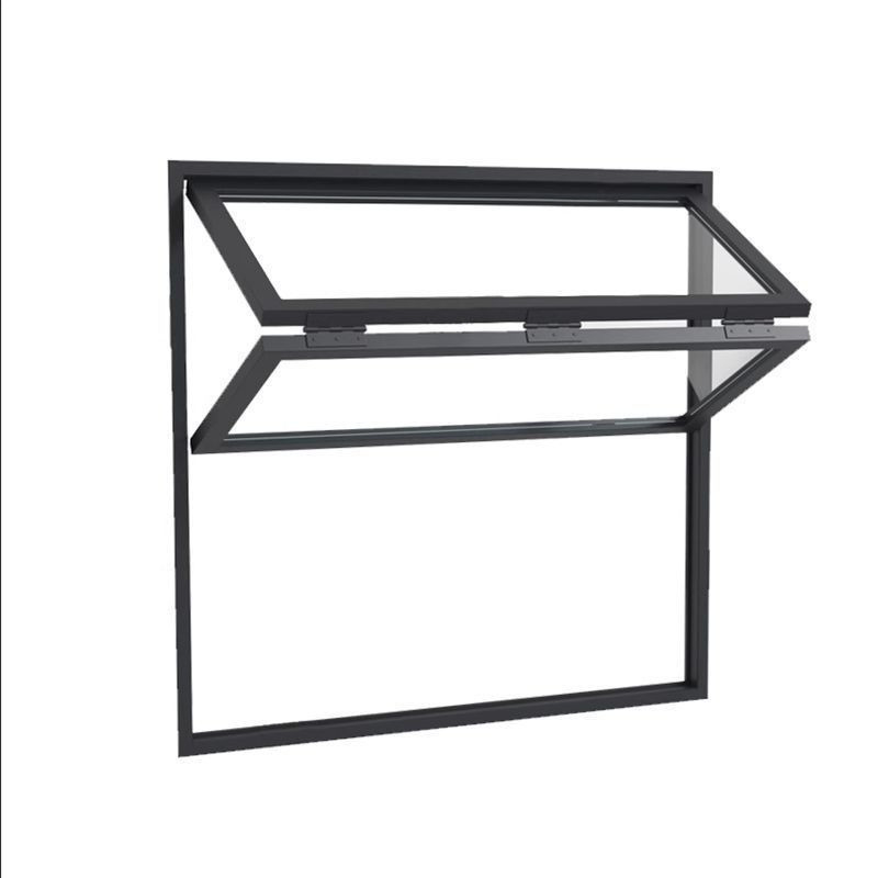 Fenêtres pliantes en aluminium haute performance avec rupture de pont thermique moderne pour chambre à coucher